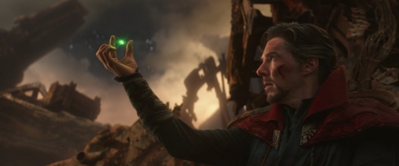 Illustration for article titled Sí, Doctor Strange reveló el título de la nueva Avengers: Endgame durante Avengers: Infinity War